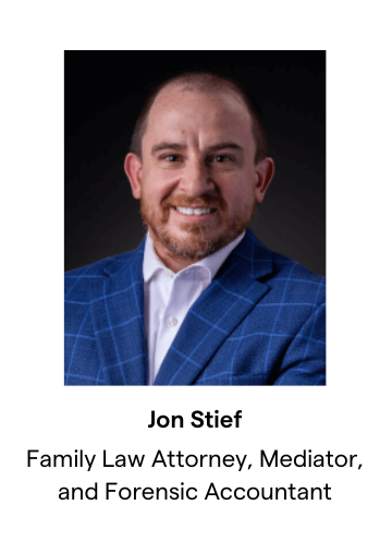Jon Stief, family law attorney, mediator and forensic accountant 