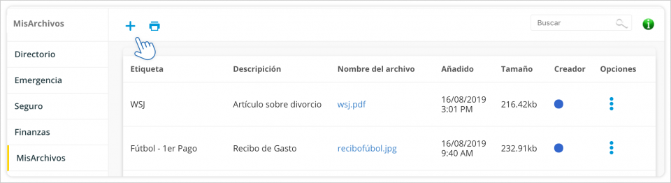 Uploading Documents to MyFiles
